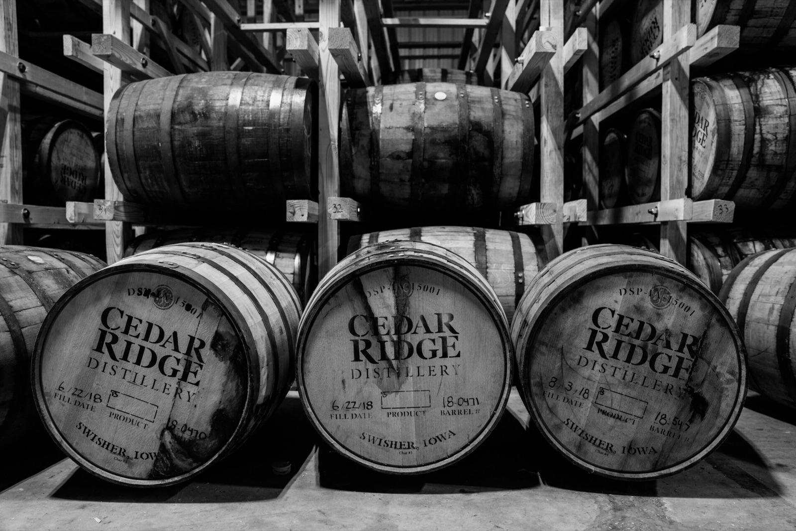 Cedar Ridge Distillery, Swisher, Iowa - SLB Cares sponsor