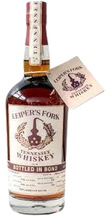 Leiper's Fork Tennessee Whiskey Bottled in Bond